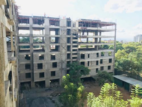 Block A 8th floor slab