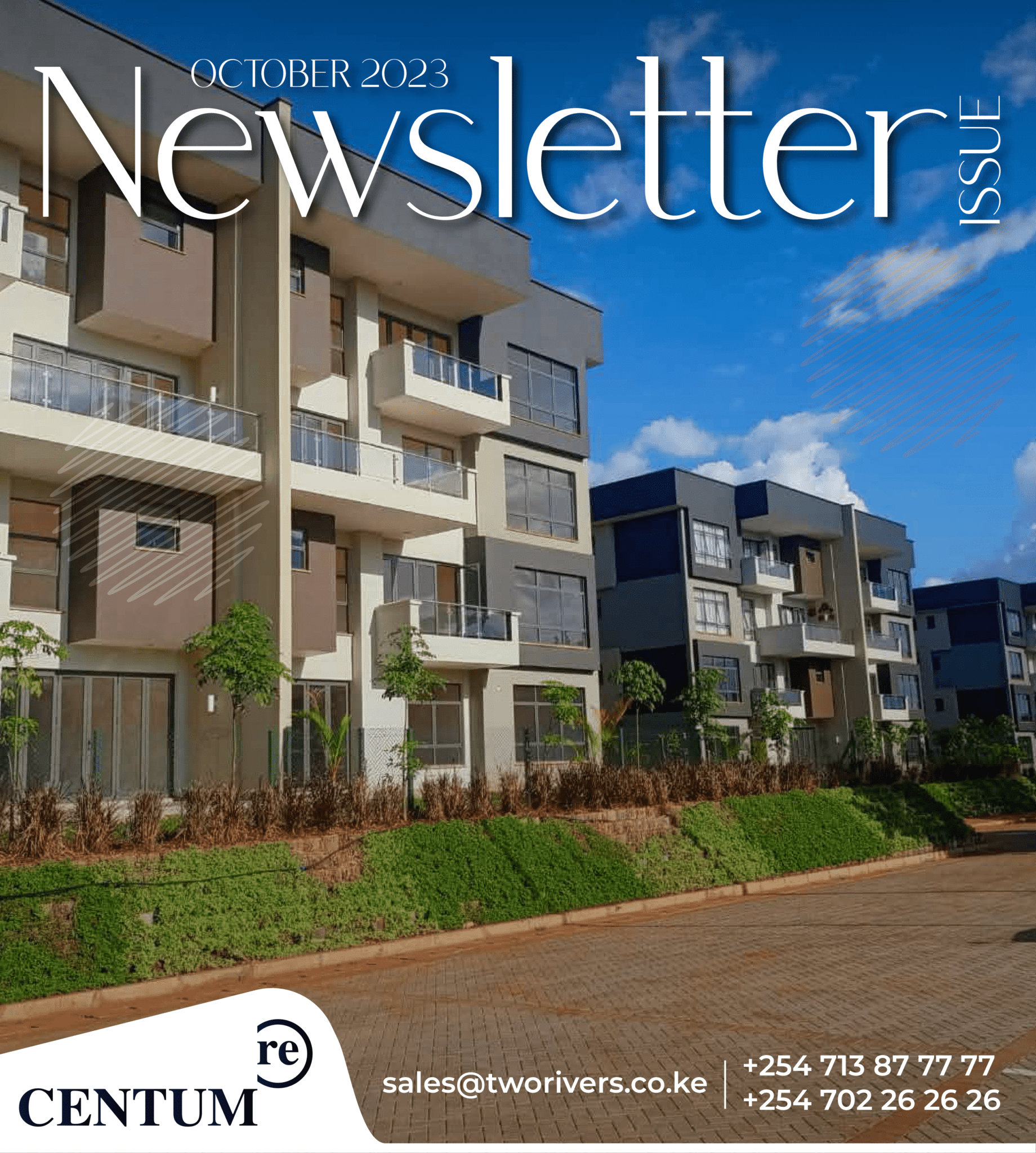 Centum RE Oct 2023 Newsletter cover page 1