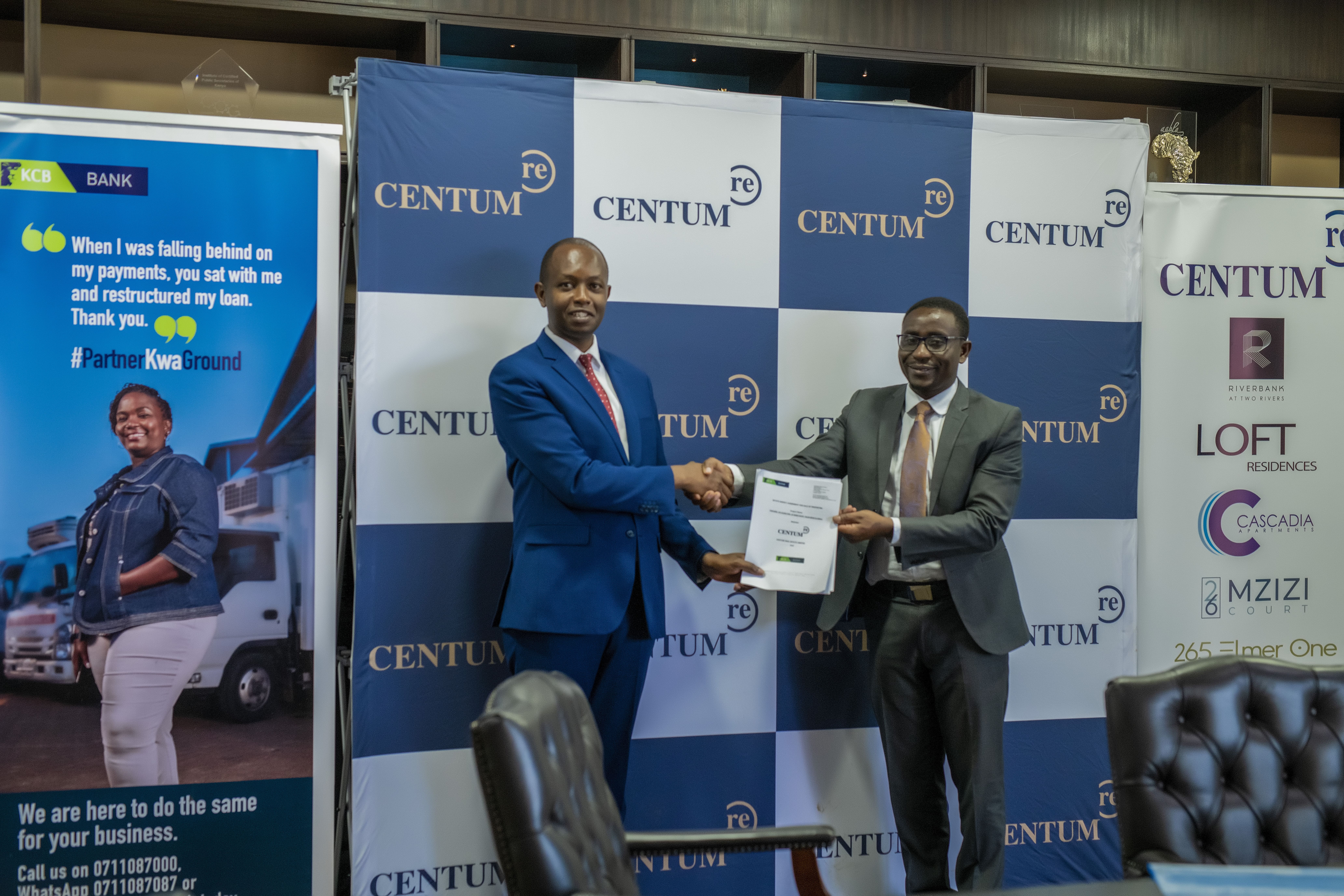 Bank MOU Signings KCB MOU signing