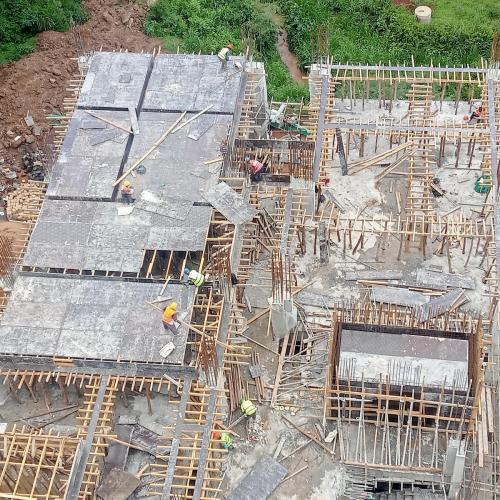 Level 4 formwork Block A 1