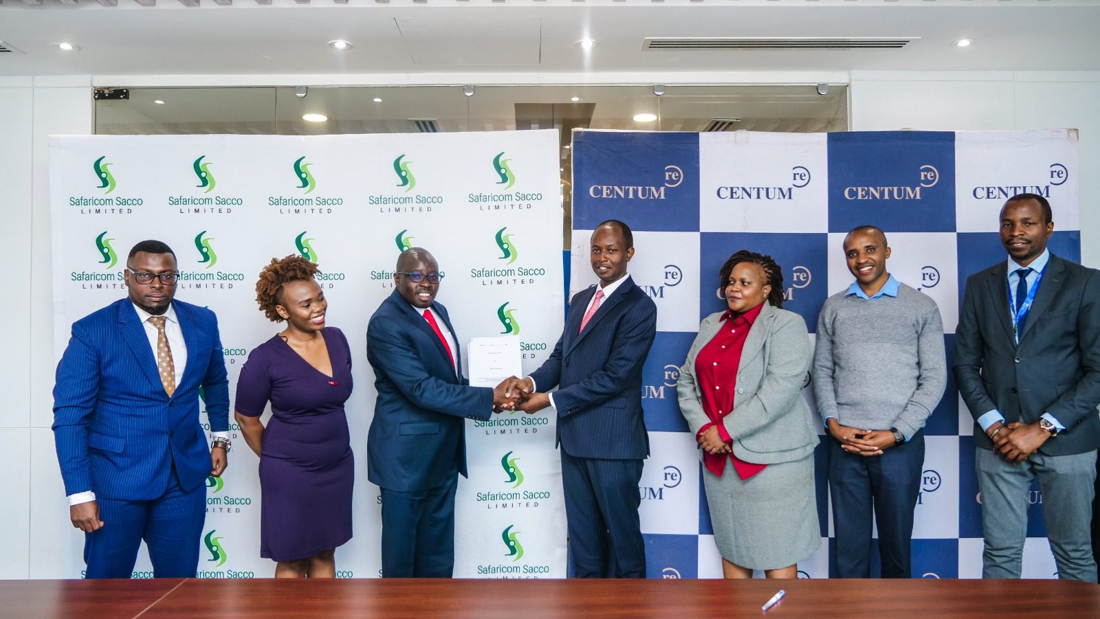 Safaricom MOU signing