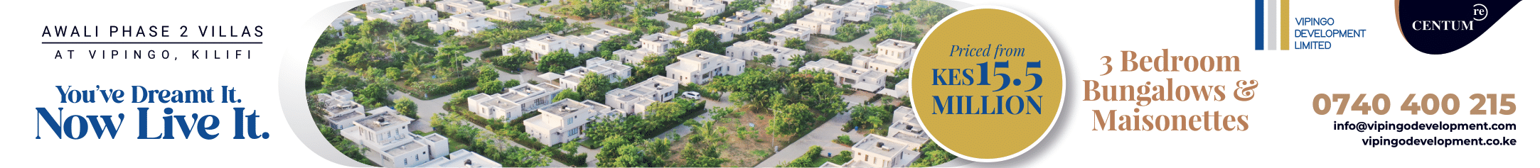 Awali Estate at Vipingo Development in Kilifi, Kenya