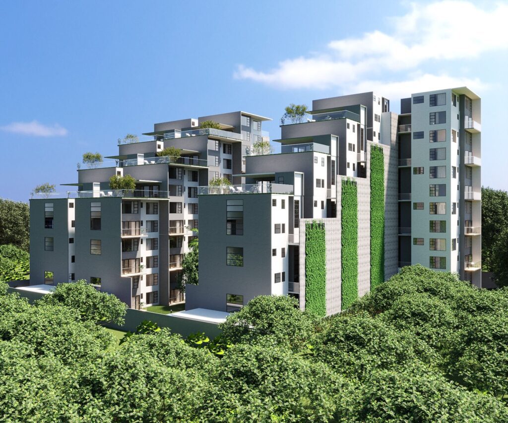 The One Duplexes at Two Rivers in Nairobi, Kenya