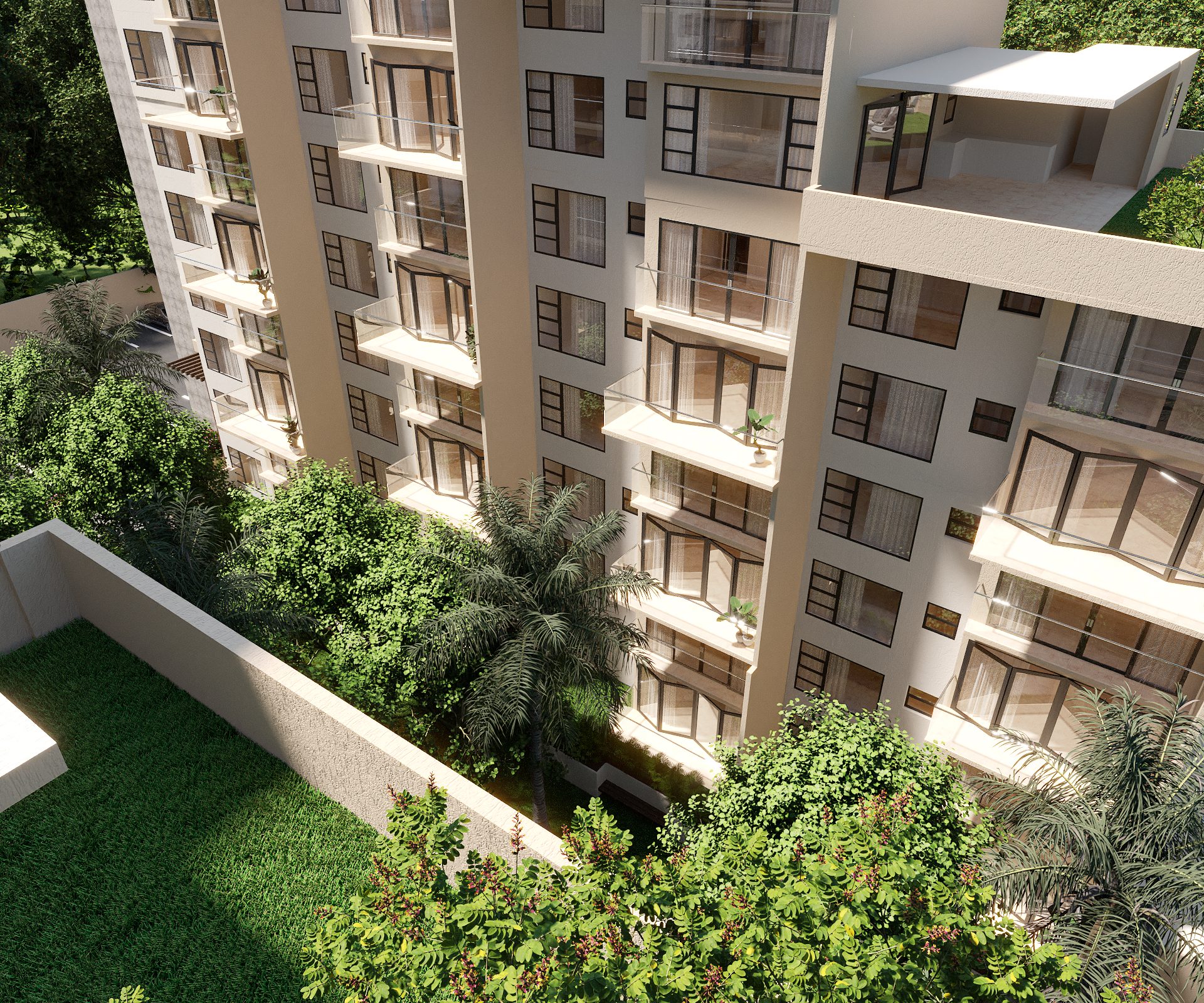 'The one' Balcony View
