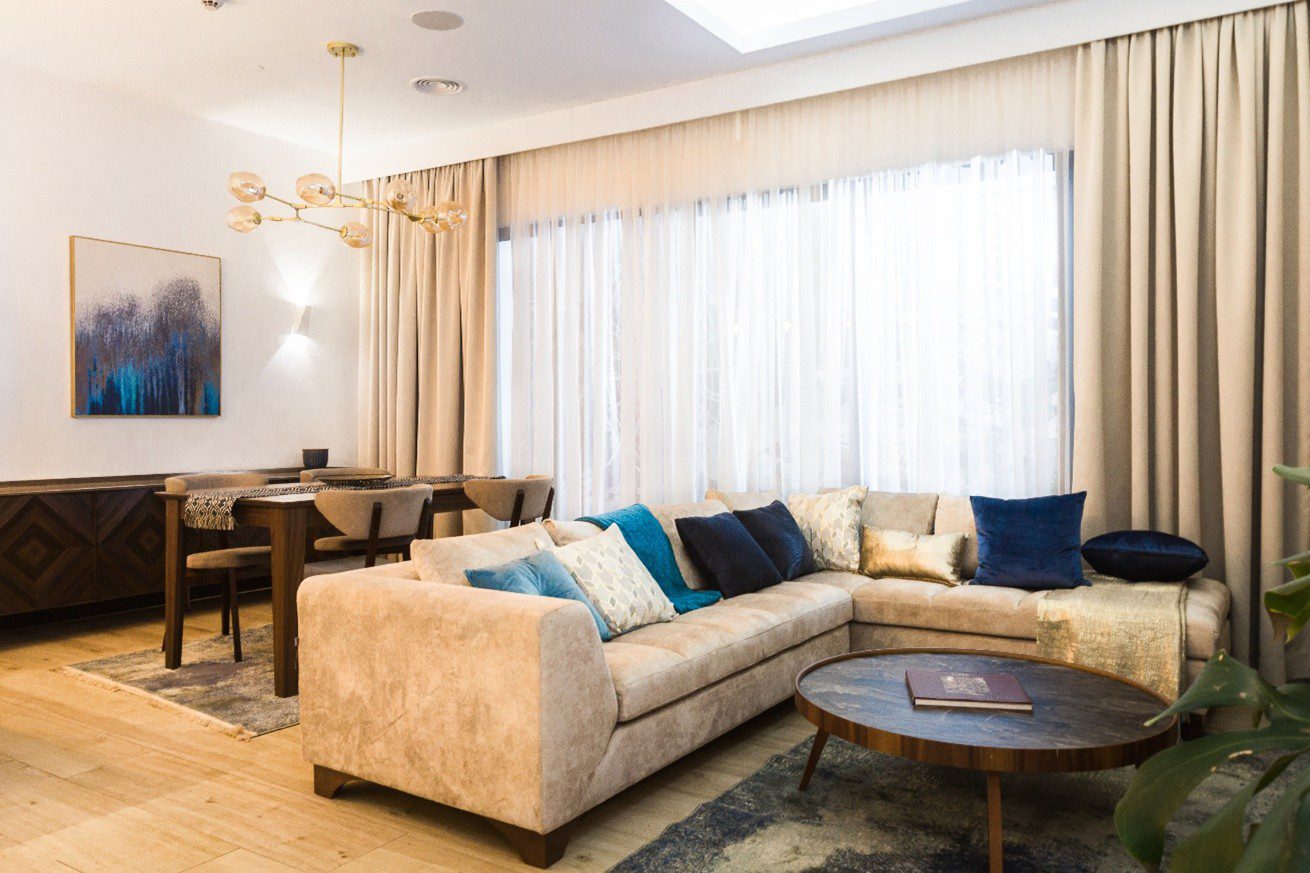 A furnished apartment at Riverbank by Centum Real Estate
